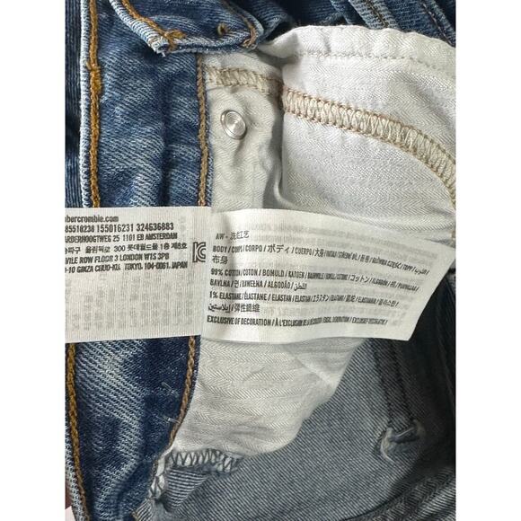 Abercrombie The 90s Straight Ultra High Rise Curve Love Size 26/2S - Picture 5 of 5